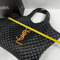 Луксозна Черна чанта/ реплика  YSL  VJ100, снимка 2 - Чанти - 40525508