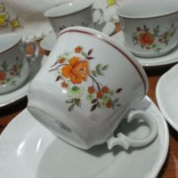 Стар български порцелан чаши за чай , снимка 3 - Антикварни и старинни предмети - 43689936
