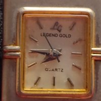 LEGEND GOLD 24K GOLD SWISS QUARTZ WATER RESISTANT ДАМСКИ ЧАСОВНИК 33201, снимка 2 - Дамски - 38703965