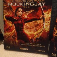The Hunger Games Mockingjay 1,2 DVD ОРИГИНАЛНИ, снимка 3 - DVD дискове - 44088795