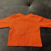 Бебешка блузка с дълъг ръкав и горно закопчаване марка TU за деца 3-6 месеца, снимка 2 - Комплекти за бебе - 43243724