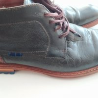 Високо качествени обувки мокасини боти от естествена кожа 44 45 или 45.5, снимка 2 - Мъжки боти - 32795776