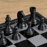 4334 Настолна игра магнитен шах табла и дама в комплект – 3 в 1, снимка 5 - Шах и табла - 43640015