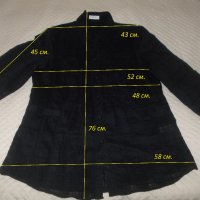 Черна риза , L размер, снимка 4 - Ризи - 28448944