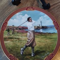 Royal Worcester Golfing  Декоративна чиния 30 лв.за бр. Доставка с еконт, снимка 4 - Колекции - 43757680