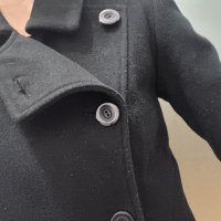 дамско палто зимно елегантно черно, снимка 10 - Палта, манта - 43949354