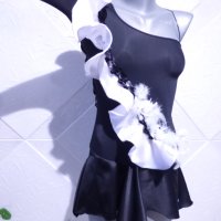 Детска рокля за латино танци в черно и бяло, снимка 14 - Детски рокли и поли - 38925800