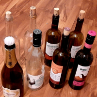 Празни бутилки от вино-13броя за10лв,, снимка 3 - Други стоки за дома - 44857299