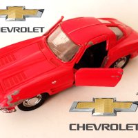 Chevrolet Corvette 1963 Maisto 1:38, снимка 1 - Колекции - 42894354