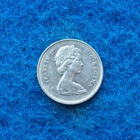 25 цента Канада 1974, снимка 2 - Нумизматика и бонистика - 34852752