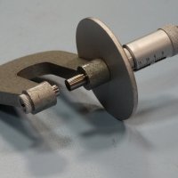 Дебеломер микрометричен L-50 mm, снимка 2 - Други инструменти - 26886906
