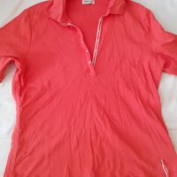 розова риза с къс ръкав/ тениска , снимка 1 - Ризи - 26281716