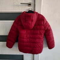 Червено яке размер 110/116, снимка 2 - Детски якета и елеци - 38196012