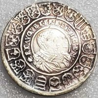 Монета Саксония 1 Талер 1613 г - Реплика, снимка 2 - Нумизматика и бонистика - 38102880
