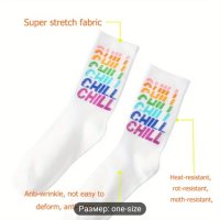 Чифт Мъжки Модни Чорапи  Дишащи
Удобни Ежедневни Унисекс Чорапи Носене
На Открито  Германия , снимка 6 - Спортни дрехи, екипи - 43884178