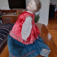 Стара кукла за Самовар #4, снимка 7 - Антикварни и старинни предмети - 37238963