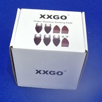 XXGO 5 бр. мултиинструментални шлифовъчни подложки и 150 разнообразни шкурки, снимка 7 - Други инструменти - 43947848