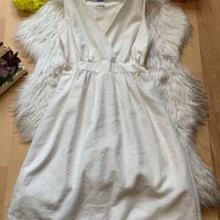 Бяла рокля Веро мода, снимка 1 - Рокли - 37108665