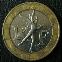 10 франка 1988, Франция, снимка 2 - Нумизматика и бонистика - 28433301