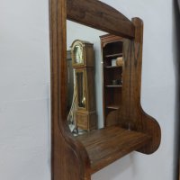 Огледало с корпус от дъбов масив, снимка 1 - Огледала - 43354022