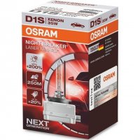 Крушка OSRAM D1S Night Breaker Laser Xenarc +200%, снимка 4 - Аксесоари и консумативи - 39497730