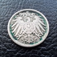 Стара монета 5 пфенига 1903 г. буква D -  Германия - рядка, хит цена !, снимка 6 - Нумизматика и бонистика - 39740376