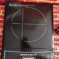 Индукционен котлон Grunhelm GI-909 2000W ,керамична плоча,5 нива ,LED,черен, снимка 2 - Котлони - 43526726