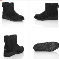 UGG Classic Slim Kristin 'Velvet Round Toe Thick Bottom Fleece‑Lined Warm Short Snow Boots' 1012497‑, снимка 2 - Дамски боти - 43957435