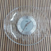 Кристален стенен часовник-HOYA, снимка 1 - Стенни часовници - 43621780