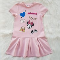 Рокля Мини Маус H&M размер 110-116см. , снимка 1 - Детски рокли и поли - 37383396