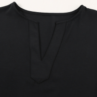 Дамска блуза тип кимоно в черен цвят, снимка 7 - Туники - 44862457