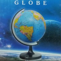 Глобус с политическа карта на света 21,4 см., снимка 1 - Образователни игри - 28440097