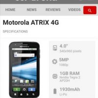 Motorola Atrix 4G, снимка 14 - Motorola - 27820234