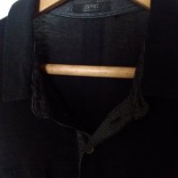 Мъжка тънка блуза Esprit черна , снимка 5 - Блузи - 32661690