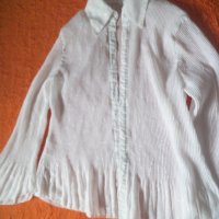 Нова копринена блуза-2ХЛ, снимка 2 - Блузи с дълъг ръкав и пуловери - 26250054