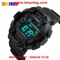 Спортен часовник SKMEI черен хронометър аларма - 1243, снимка 3 - Мъжки - 26836756