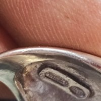 марков сребърен пръстен SISLEY, снимка 3 - Пръстени - 43062690