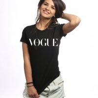 Дамски Тениски Vogue принт , снимка 3 - Тениски - 28065879