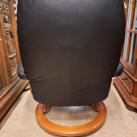 фотьойл, кресло от естествена кожа със зони за релакс , снимка 4 - Дивани и мека мебел - 43489178