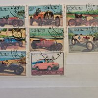 28 броя марки тема Транспорт - Автомобили, снимка 2 - Филателия - 43580553