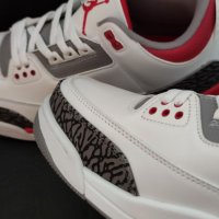 Nike Air Jordan Retro 3 Fire Red Размер 47 Номер Нови Обувки , снимка 7 - Кецове - 39001392