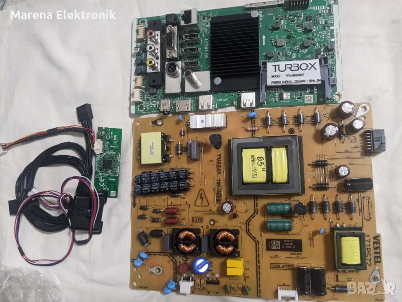 TURBOX TXV-U6580SMT на части: 17MB170 за: VES650QNTS-2D-N41, снимка 1