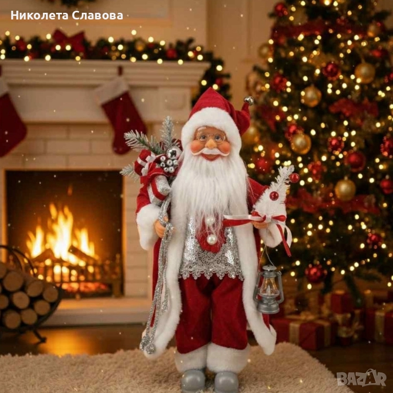 Коледна фигура Дядо Коледа – създай празнично настроение у дома!, снимка 1