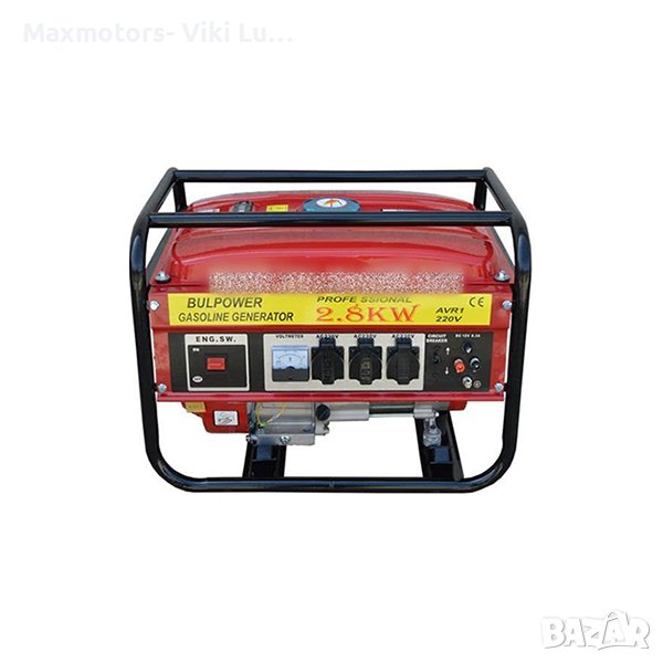 Генератор за ток 3,5 KW Bulpower монофазен, снимка 1