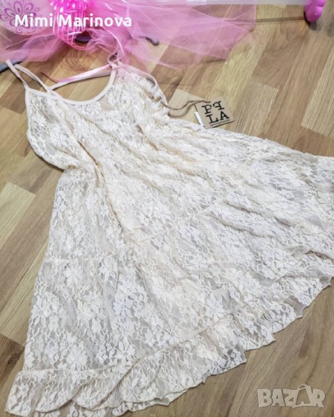 Супер мека Еротична прозираща Дантелена рокля пижама с тънки презрамки🥰, снимка 1