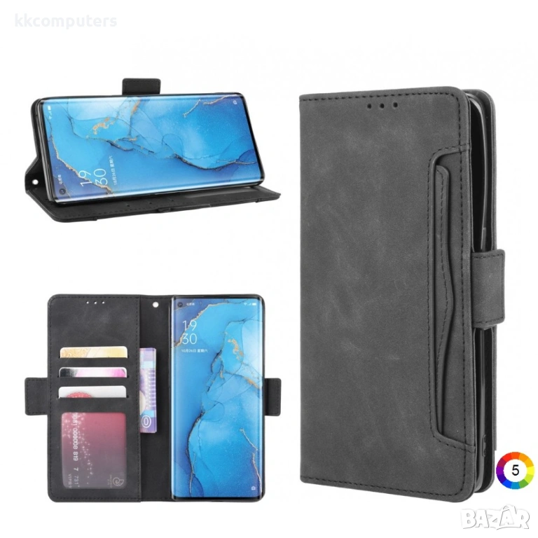 OPPO Find X2 Neo / Reno3 Pro 5G / Reno3 Pro Wallet Калъф и Протектор, снимка 1