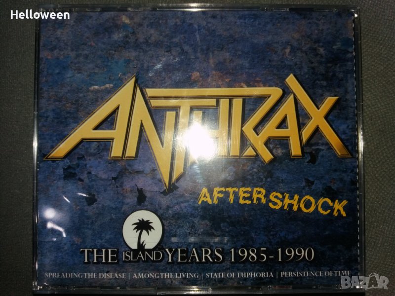 ANTHRAX - Aftershock (4CD Box) 1985-1990, снимка 1