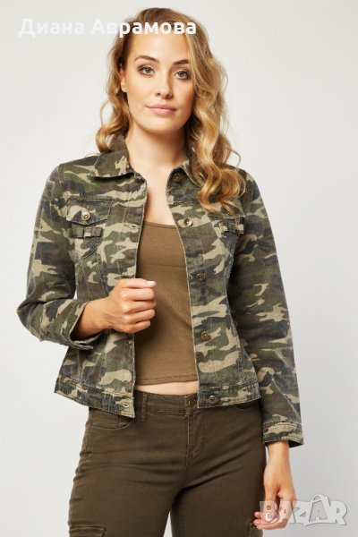 нови дънкови якета камуфлаж, снимка 1