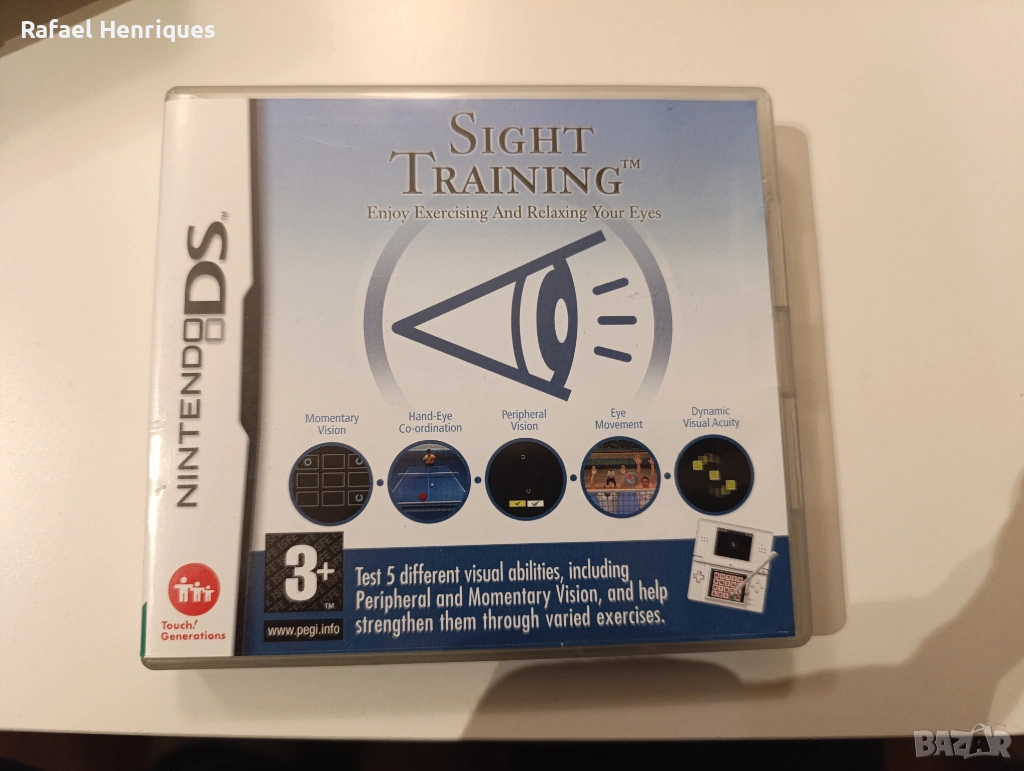 Nintendo DS - Dr Kawashima's Sight Training, снимка 1