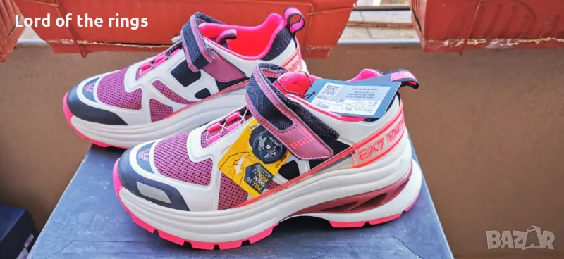 Оригинални маркови дамски маратонки EMPORIO ARMANI EA7 - 38 2/3 номер, снимка 1